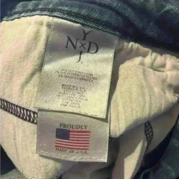 NYDJ Legging With Lift Tuck Sculpting Technology Dark Wash Jean Size 10 - Picture 4 of 5